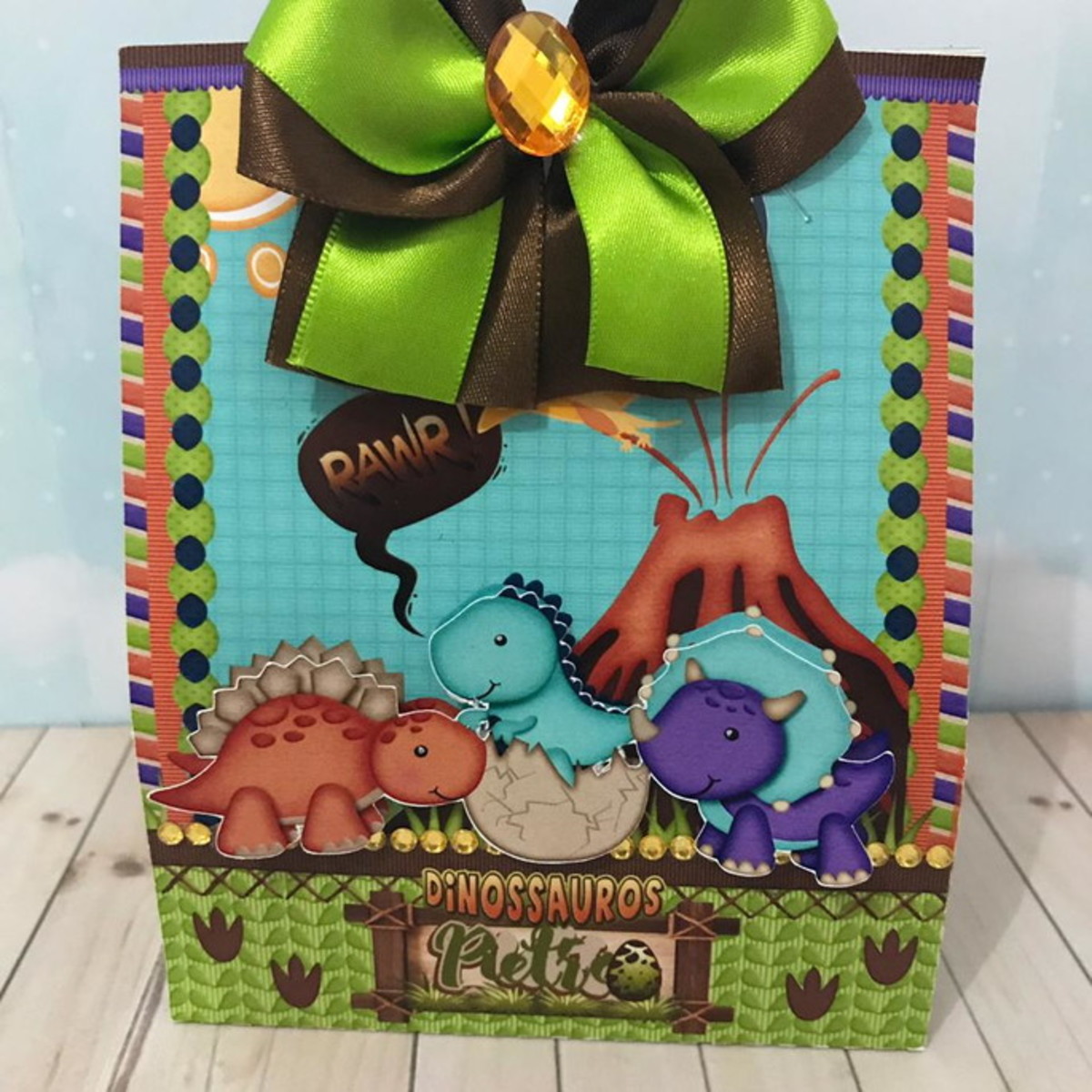 Dino Baby Cute 9 - Arquivos de Corte Studio e pdf - 734 - Imagem 4