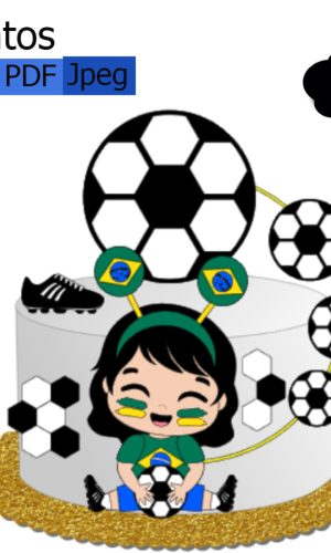 G869 - Arquivo Topo Futebol /copa do Mundo Menina