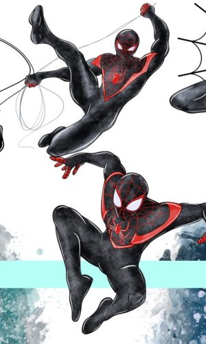 Homem Aranha Miles Kit Digital Compre 1 Leve 3