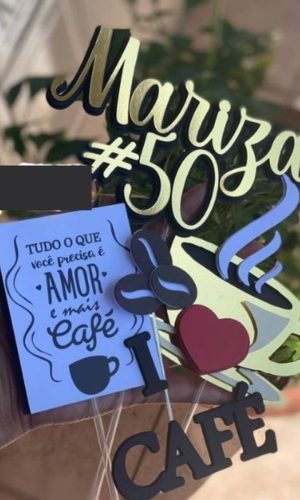 Kit com 5 arquivo de corte: 01-CAFÉ TOPO DE BOLO CAMADAS