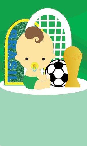 Kit com 5 Arquivos de Corte: 17 - Futebol Topo de Bolo