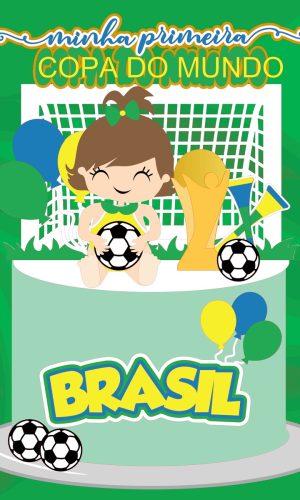 Kit com 5 Arquivos de Corte: 21 - Futebol Topo de Bolo