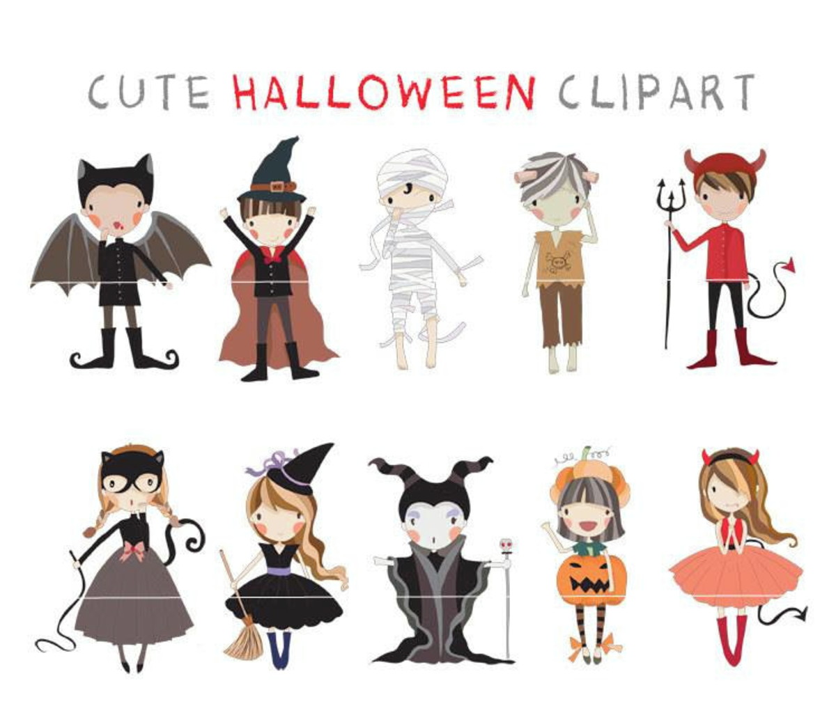 Kit digital aquarelado halloween