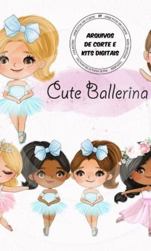 #088 Kit Digital Bailarinas Aquarela