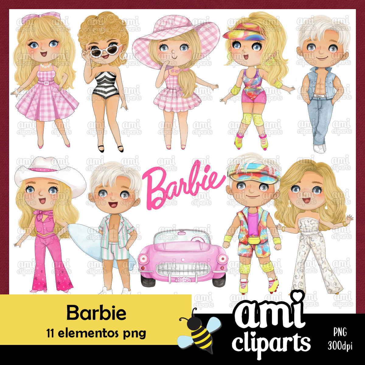 Kit Digital Barbie
