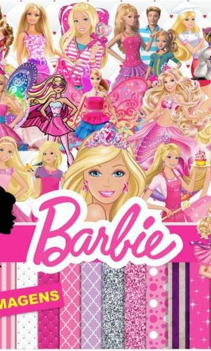 Kit Digital Barbie Luxo +2 Arquivos de Brinde#723