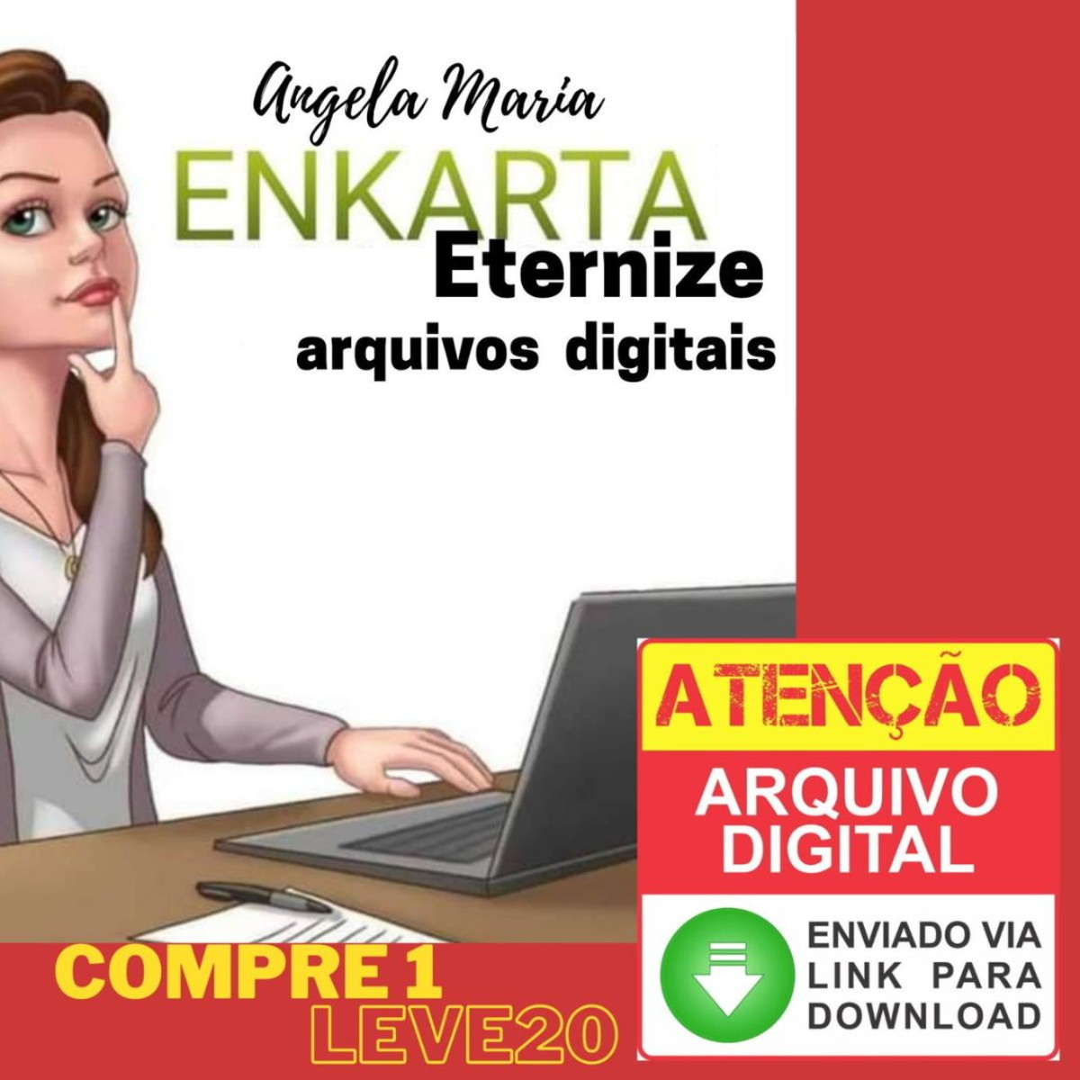 Kit Digital Bee- Abelhinha Aquarela/+20kits Cod:6204 - Imagem 4