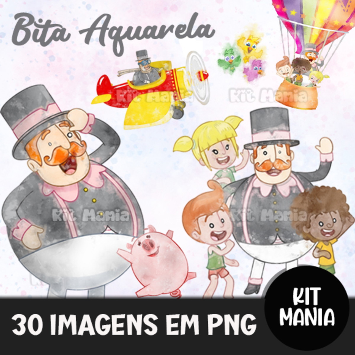Kit Digital Bita Aquarela