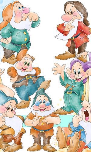Kit Digital Branca de Neve Aquarela Compre 1 Leve 3
