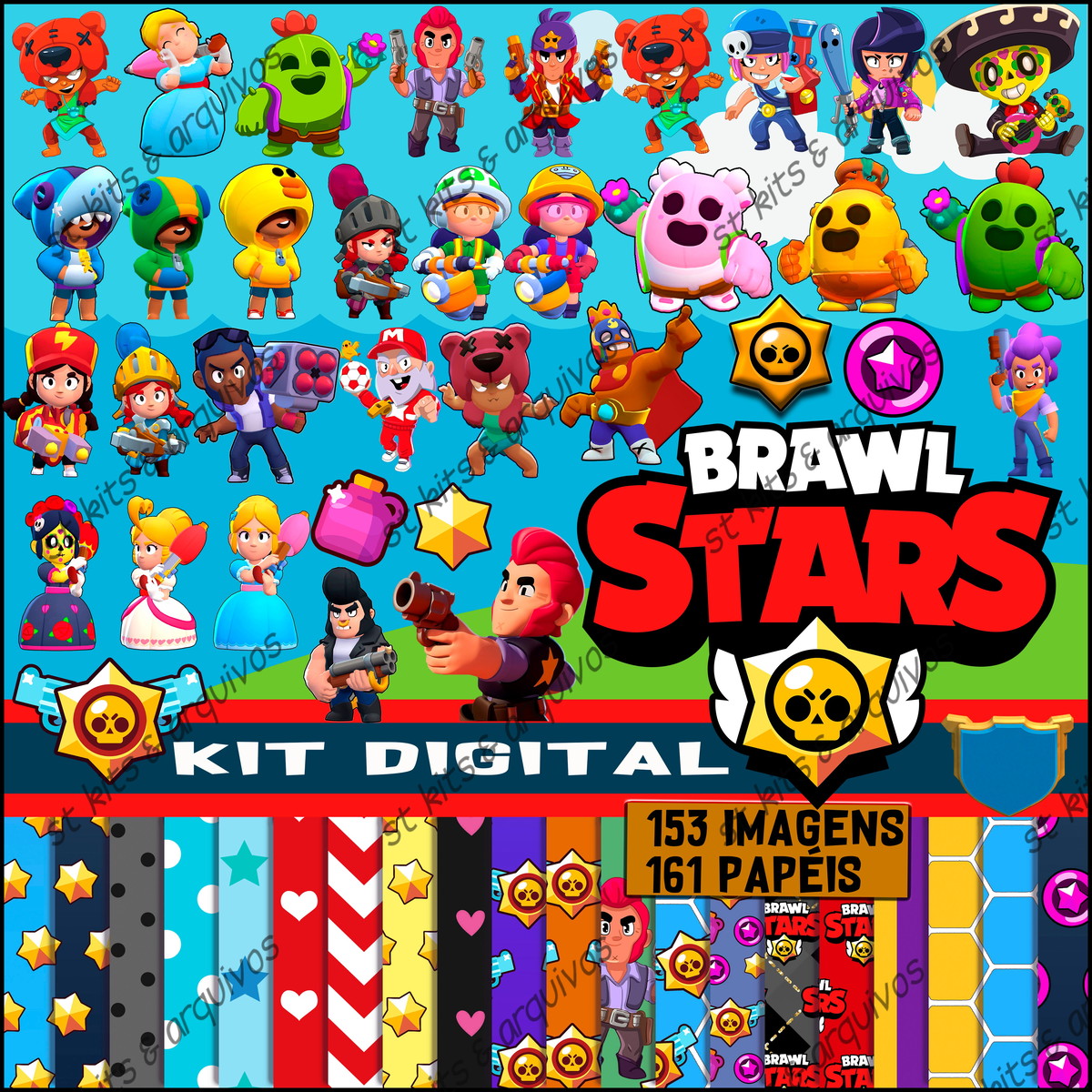 Kit Digital Brawl Stars
