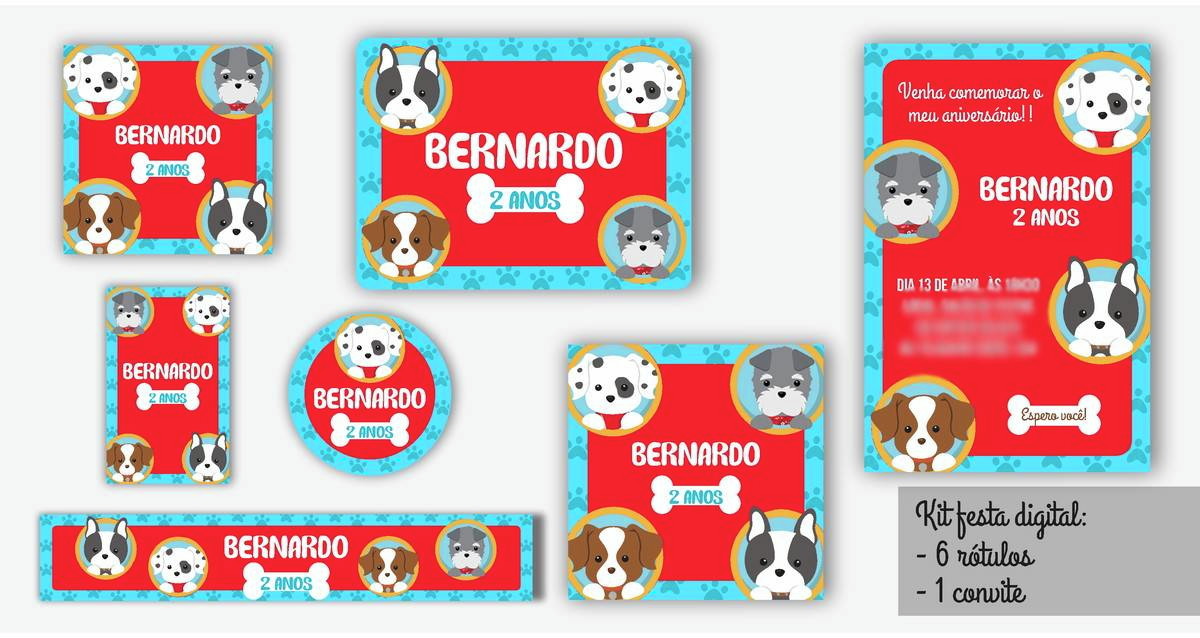 Kit Digital Cachorrinho Cromus