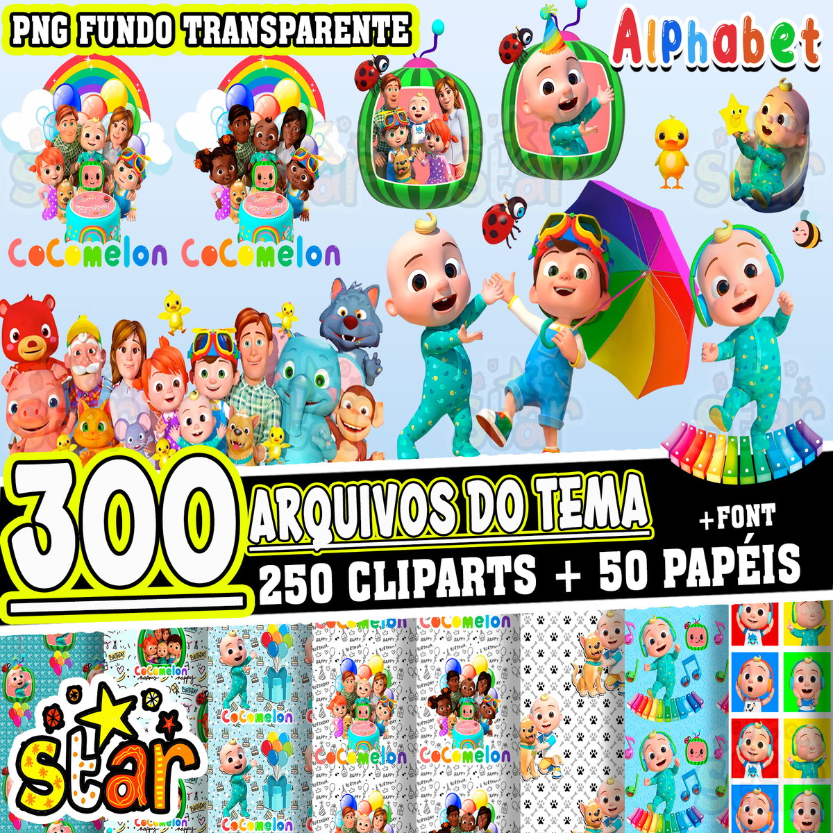 Kit Digital Cocomelon Envio +rápido Arquivos Atualizado