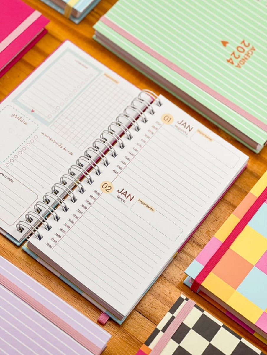 Kit Digital Combo Agendas Fofas 2024 - Imagem 5