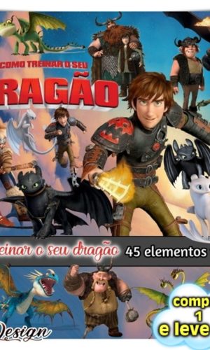 Kit Digital Como Treinar o Seu Dragão