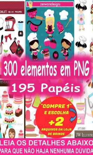 Kit Digital Confeiteira