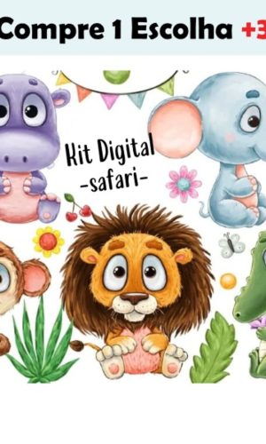Kit Digital Cute Safari