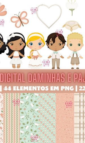Kit Digital Daminhas e Pajens