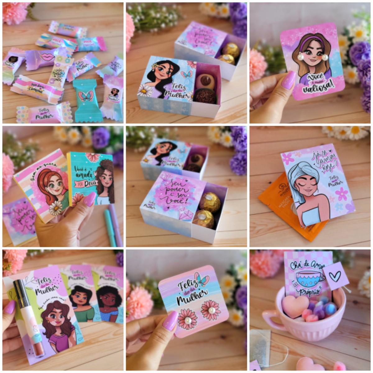 Kit Digital Dia da Mulheres Dv