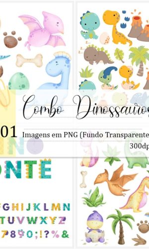 Kit Digital - Dinossauros (4 Kit's)