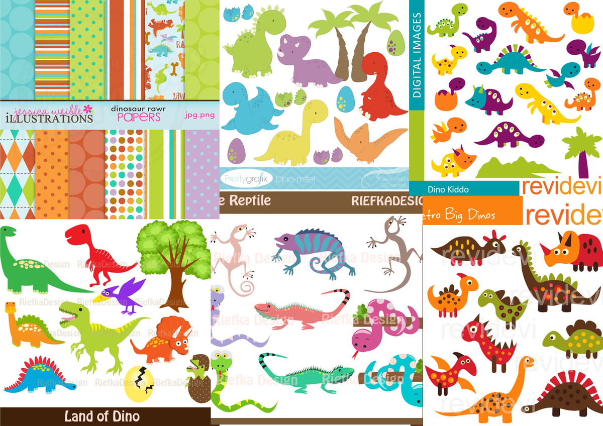 Kit Digital Dinossauros - Imagem 5