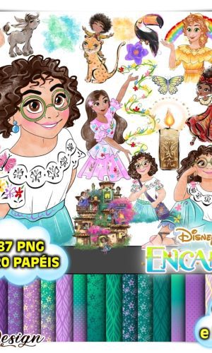 Kit Digital Encanto Aquarela #2