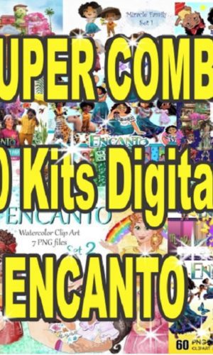 Kit Digital Encanto Combo 10 Kits