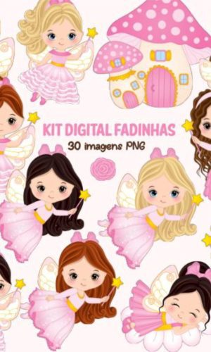 Kit Digital Fadinhas #1141#