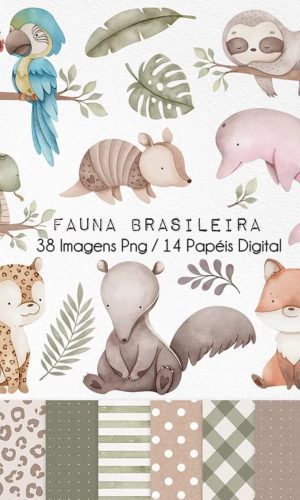 Kit Digital - Fauna Brasileira