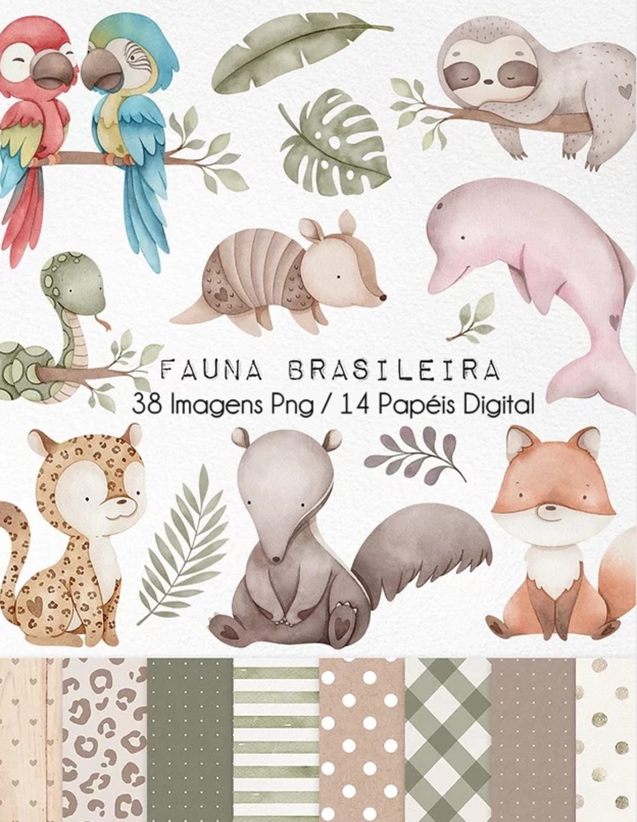 Kit Digital - Fauna Brasileira