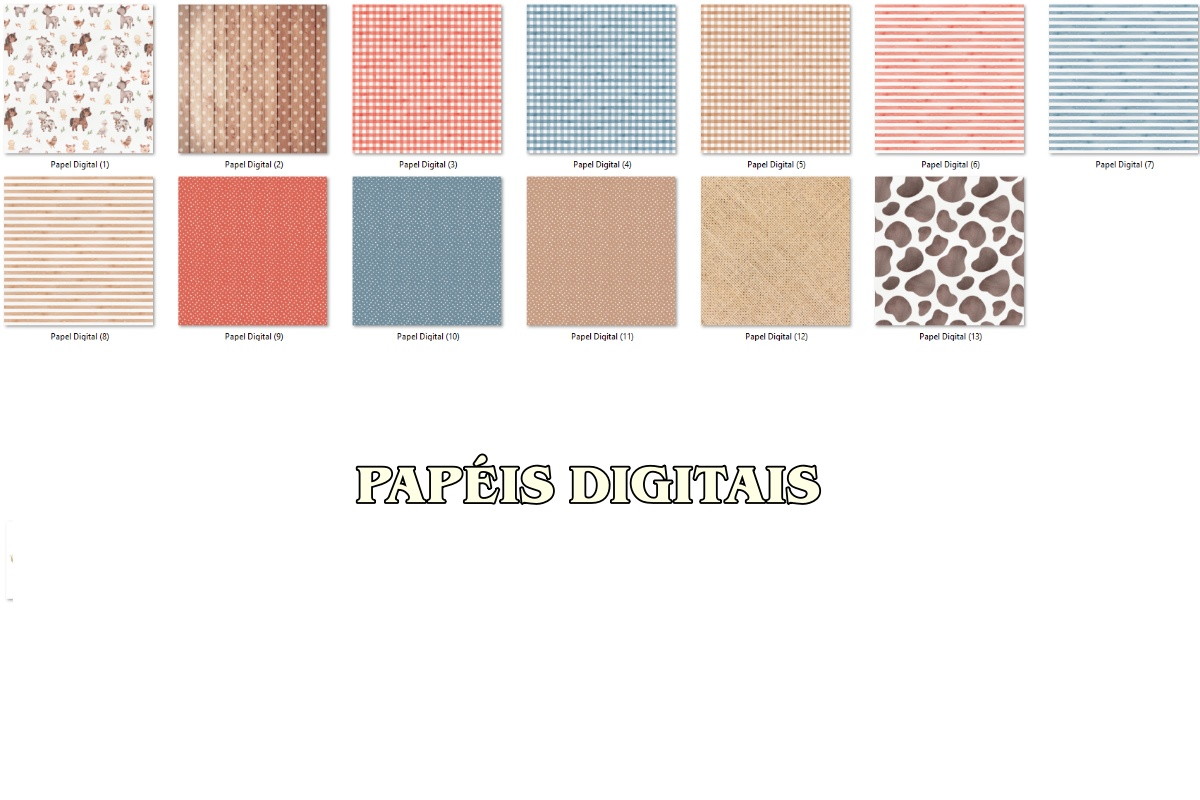 Kit Digital Fazendinha Aquarela - Imagem 3