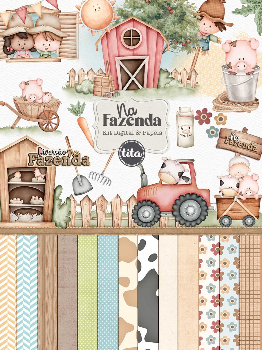 Kit Digital Fazendinha