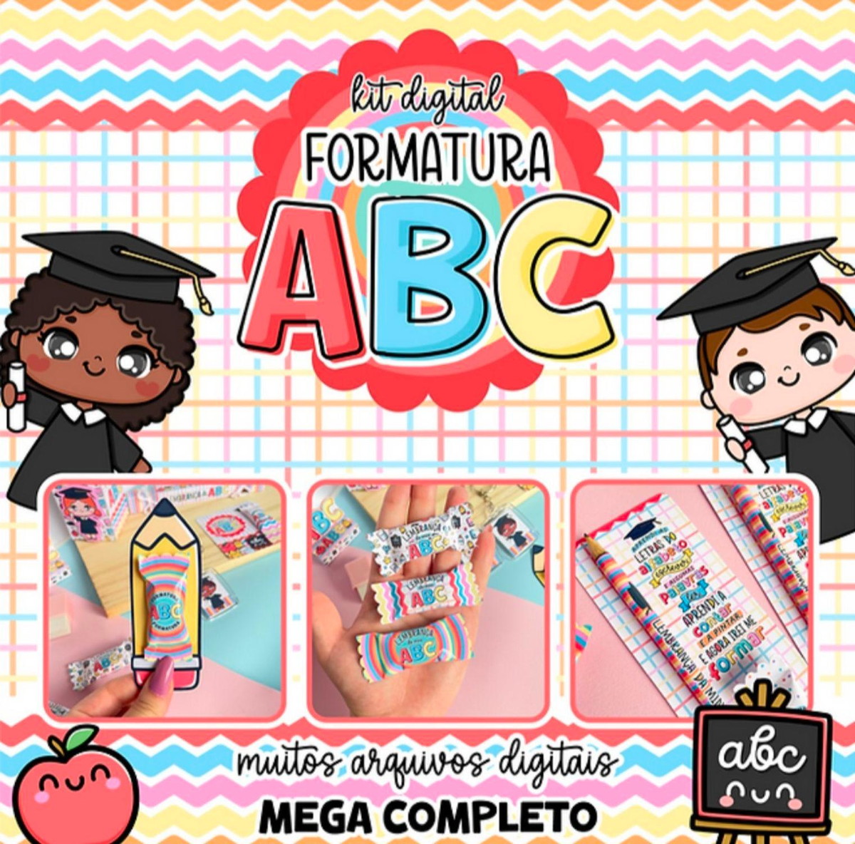 Kit Digital Formatura Abc