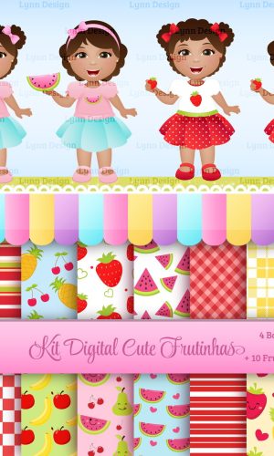 Kit Digital - Frutinhas