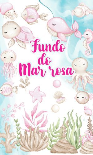 Kit Digital Fundo do Mar Aquarela