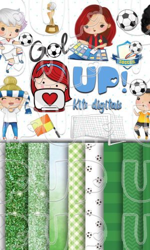 KIT DIGITAL FUTEBOL MENINA