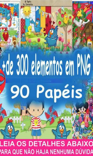 Kit Digital Galinha Pintadinha