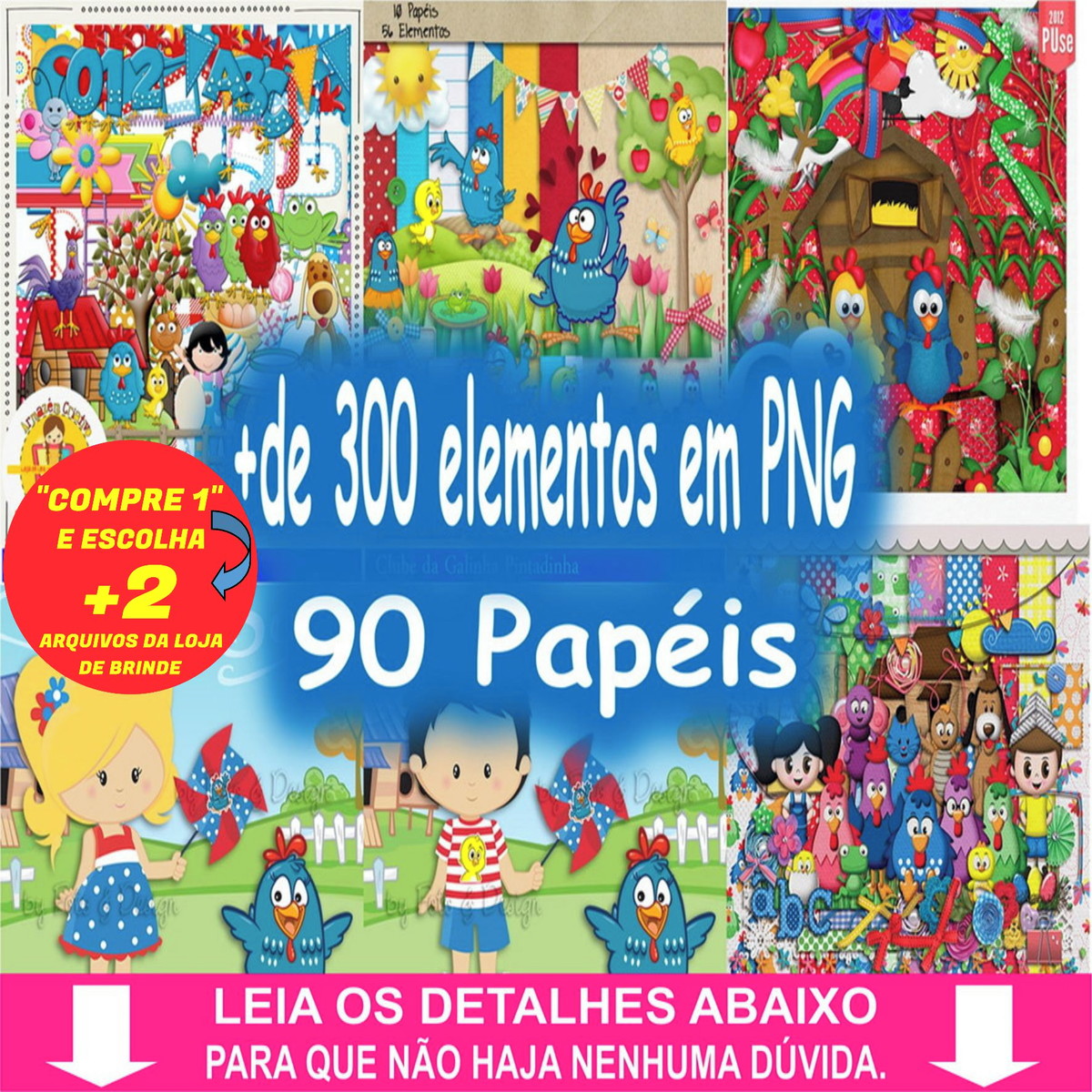 Kit Digital Galinha Pintadinha