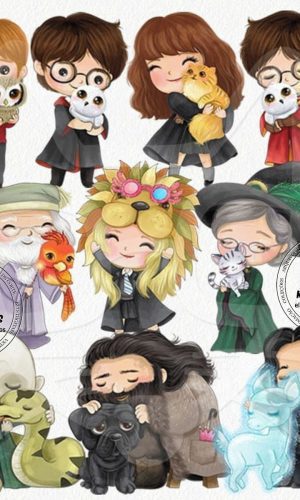 #100 Kit Digital Harry Potter 1