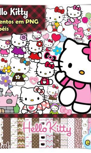 Kit Digital Hello Kitty