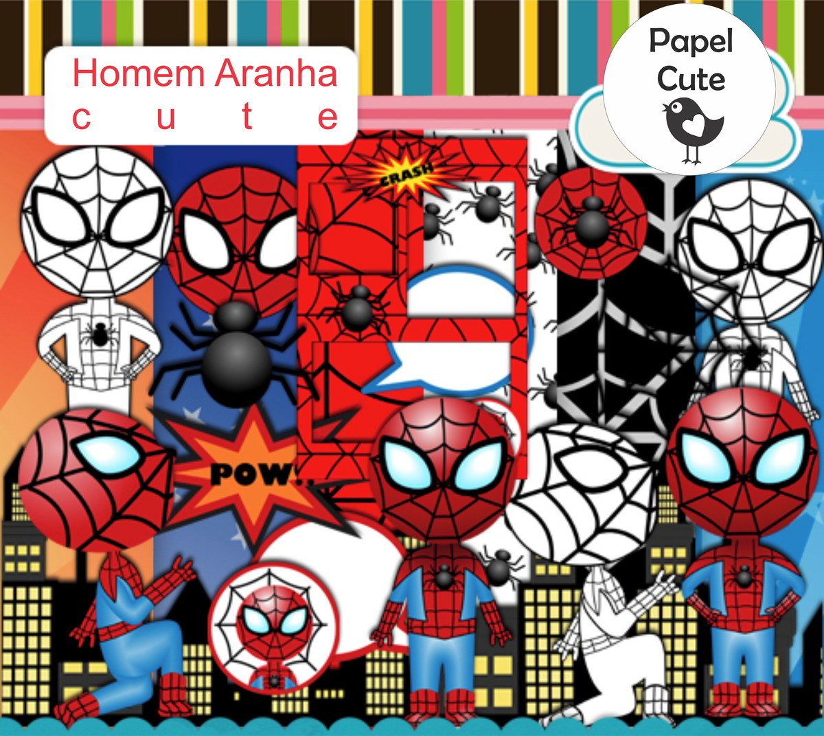 Kit Digital H Aranha a
