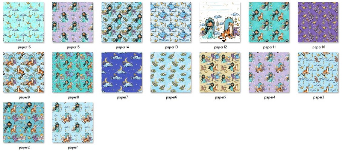 Kit Digital Jasmine Aquarela - Imagem 4