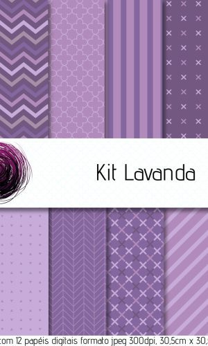 Kit Digital Lavanda