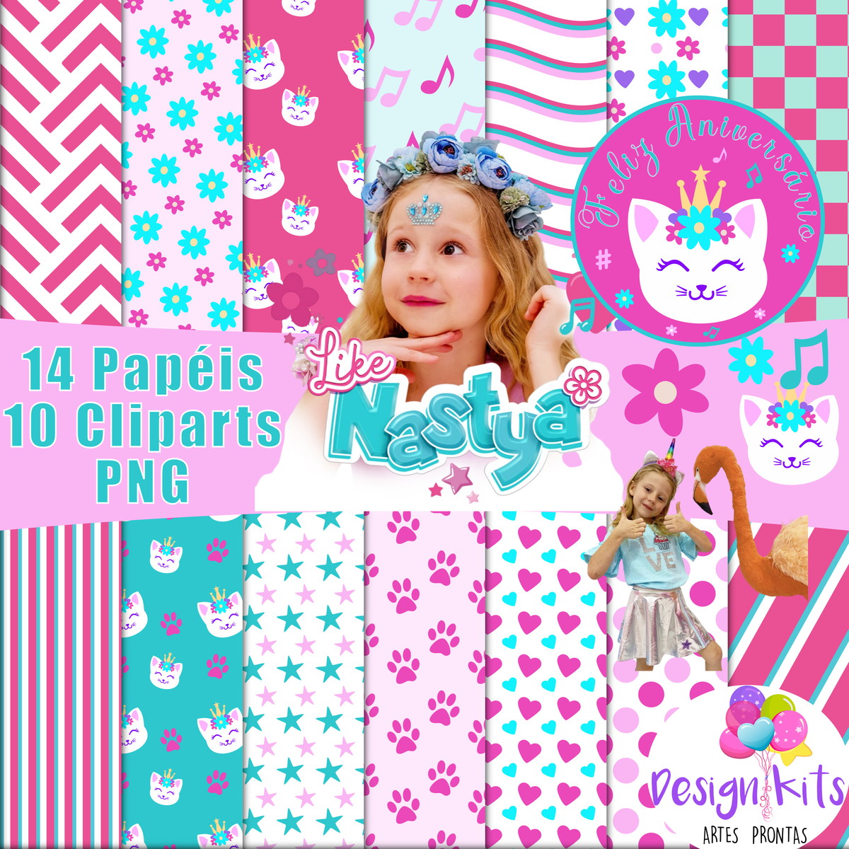 Kit Digital Like Nastya