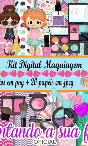 Kit Digital Maquiagem