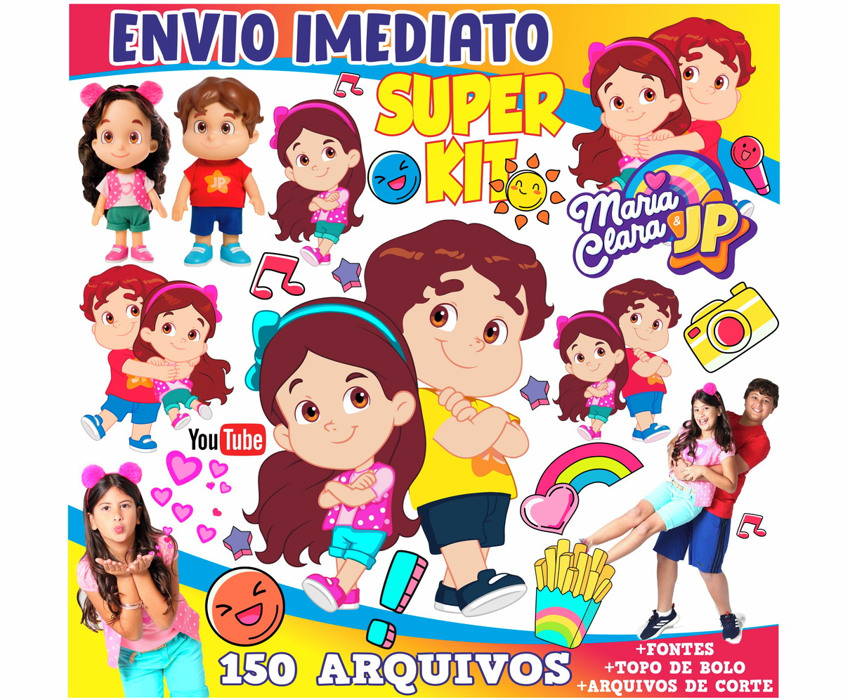 Kit Digital Maria Clara e JP