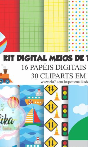 Kit Digital Meios De Transportes