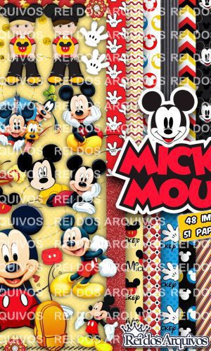 Kit digital Mickey Mouse