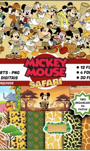 Kit Digital MICKEY SAFARI