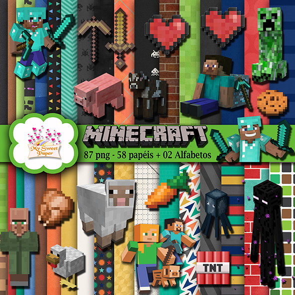 Kit digital MINECRAFT - Imagem 2