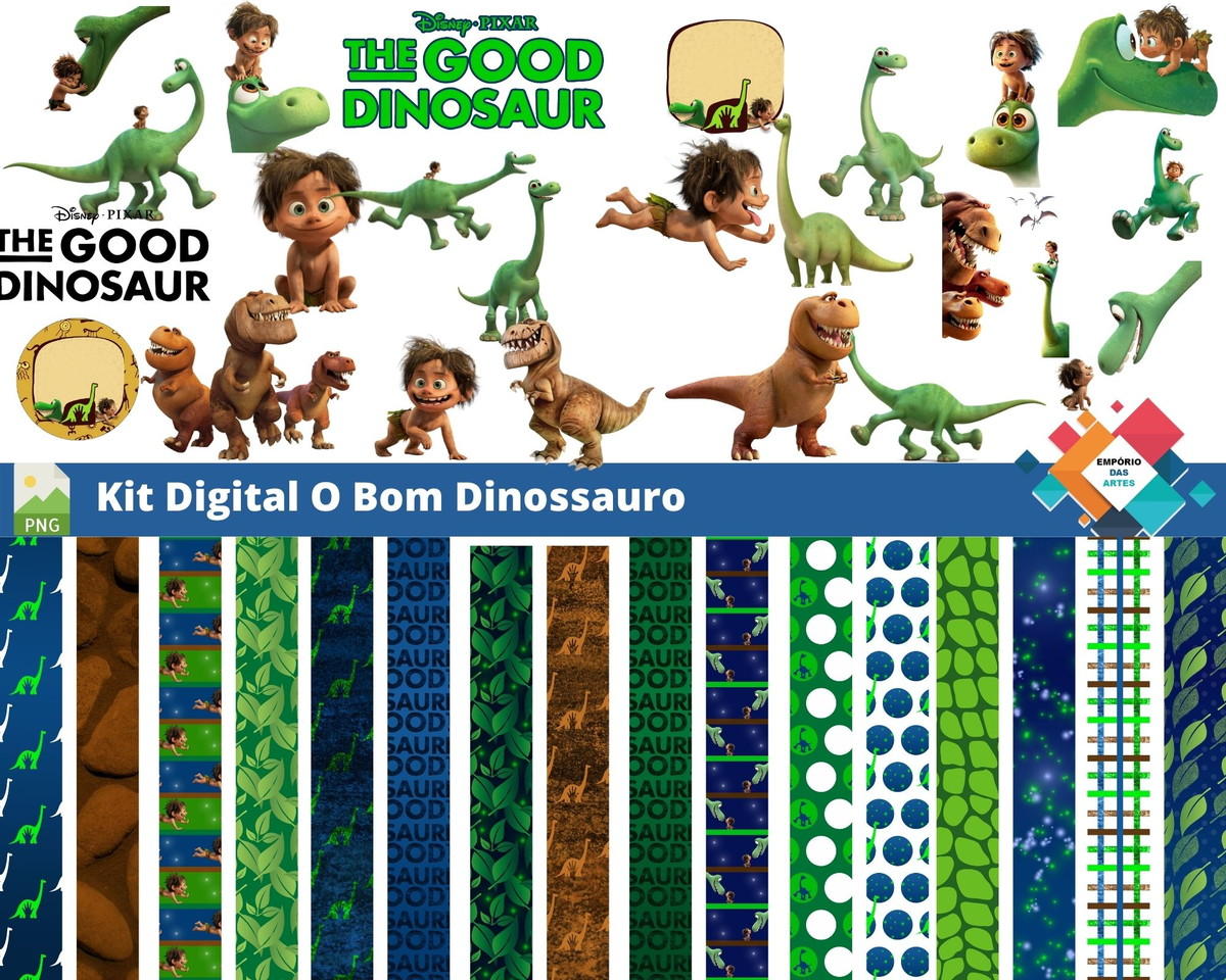 Kit Digital O Bom Dinossauro